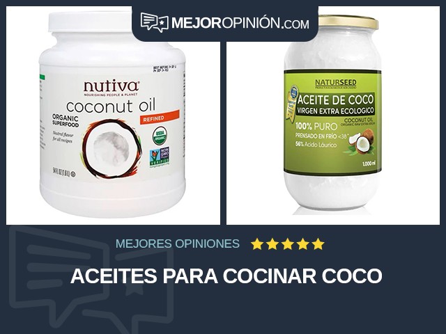 Aceites para cocinar Coco