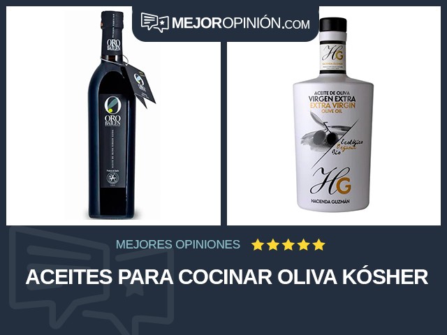 Aceites para cocinar Oliva Kósher