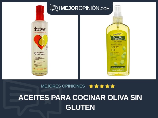 Aceites para cocinar Oliva Sin gluten