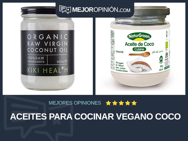Aceites para cocinar Vegano Coco