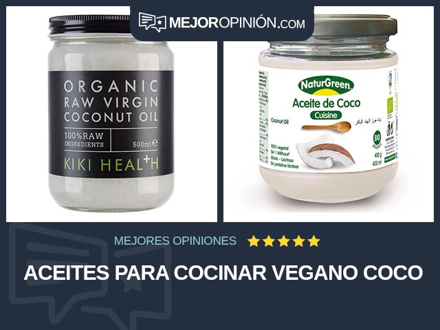 Aceites para cocinar Vegano Coco