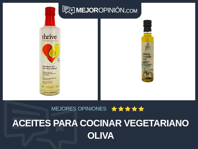 Aceites para cocinar Vegetariano Oliva