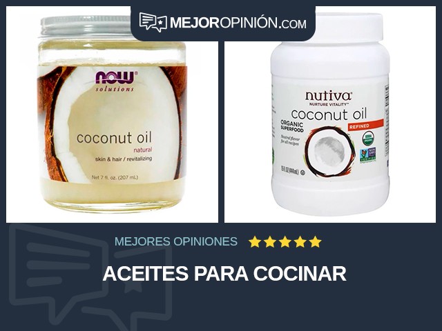Aceites para cocinar