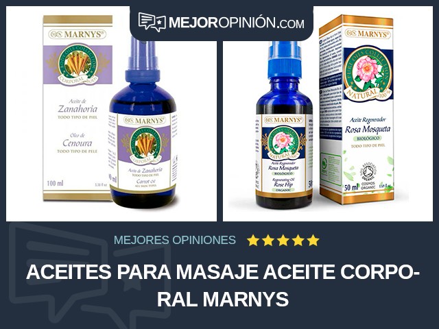 Aceites para masaje Aceite corporal Marnys