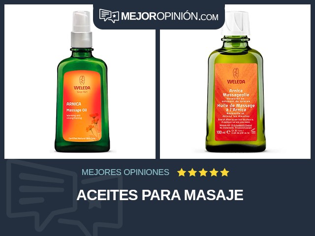 Aceites para masaje