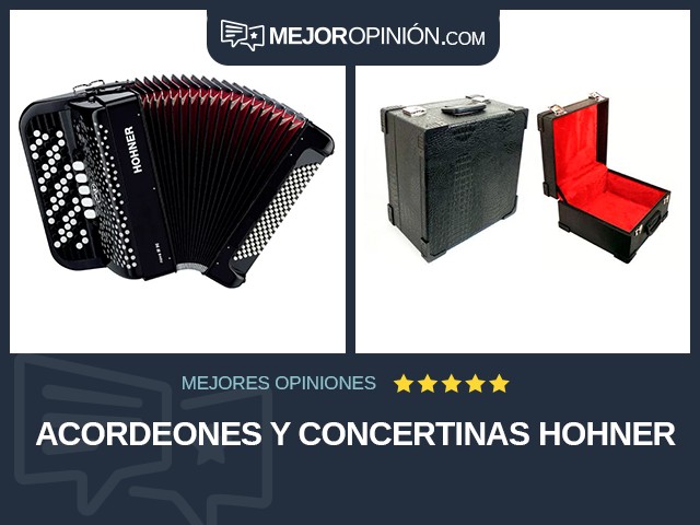 Acordeones y concertinas HOHNER