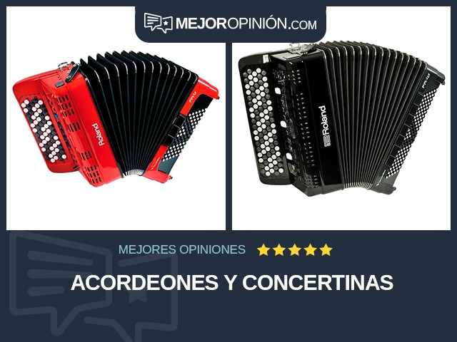 Acordeones y concertinas