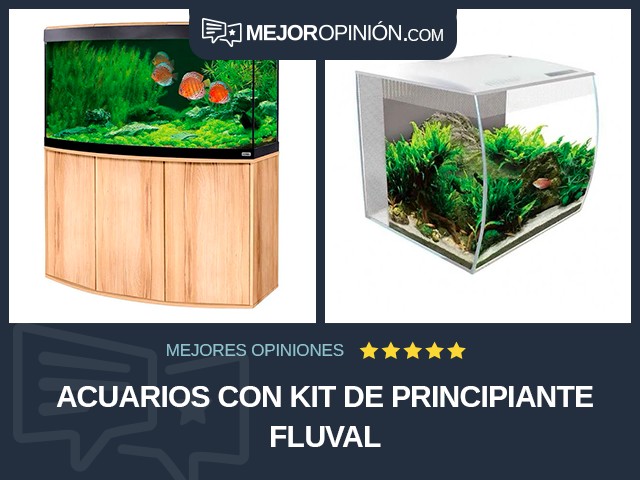 Acuarios Con kit de principiante Fluval