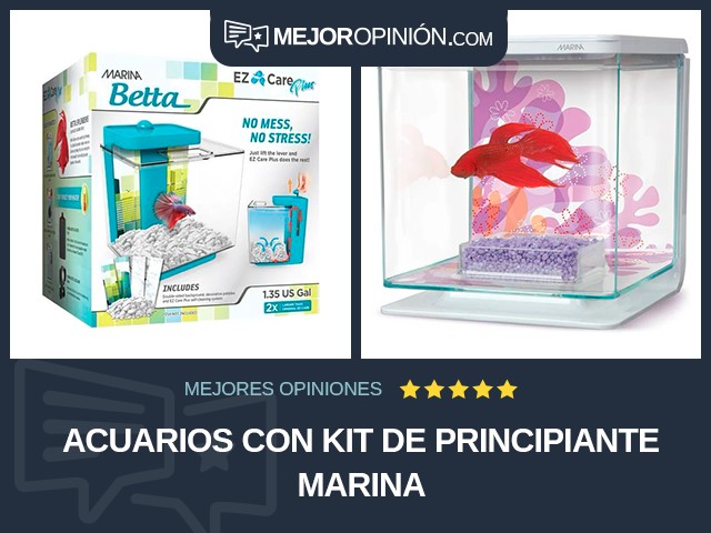 Acuarios Con kit de principiante Marina