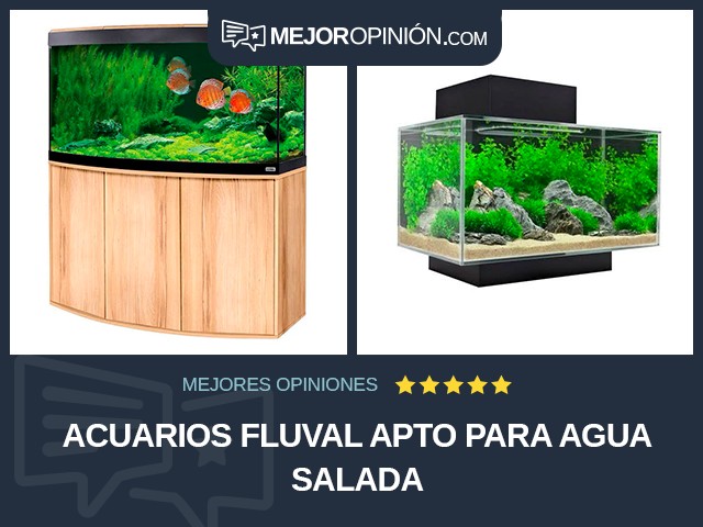 Acuarios Fluval Apto para agua salada