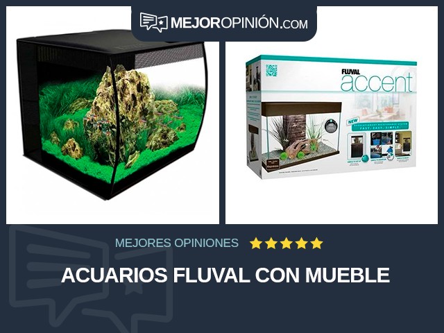 Acuarios Fluval Con mueble