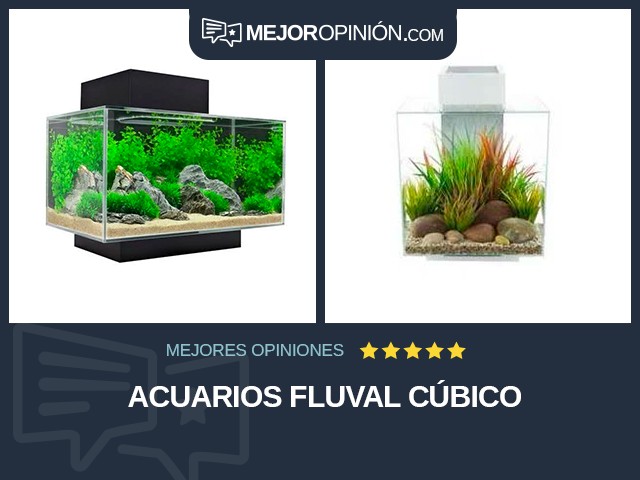 Acuarios Fluval Cúbico