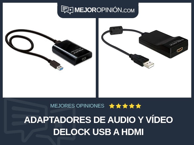 Adaptadores de audio y vídeo Delock USB a HDMI