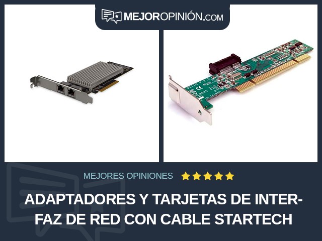 Adaptadores y tarjetas de interfaz de red Con cable StarTech