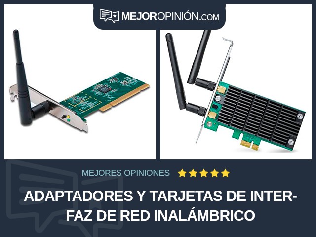 Adaptadores y tarjetas de interfaz de red Inalámbrico