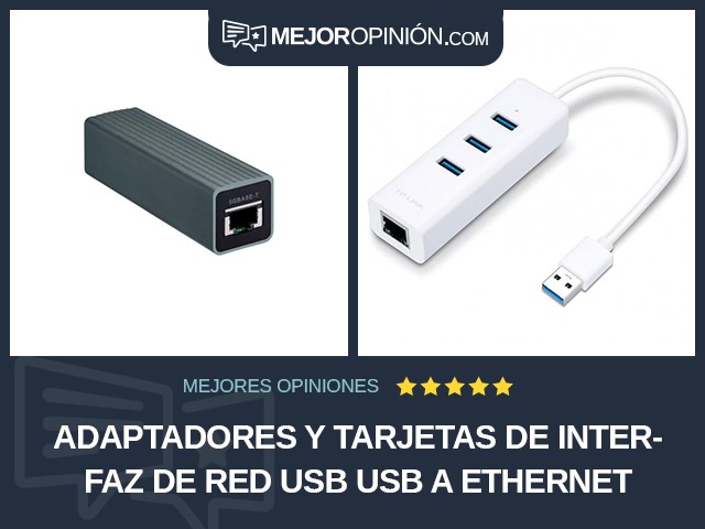 Adaptadores y tarjetas de interfaz de red USB USB a Ethernet