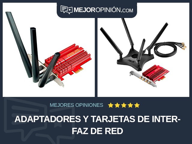 Adaptadores y tarjetas de interfaz de red