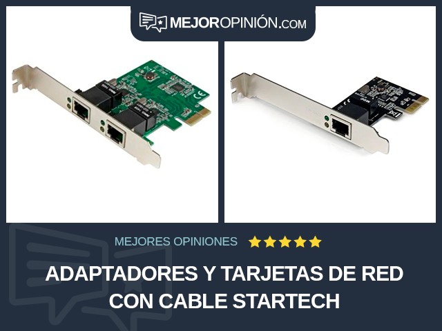 Adaptadores y tarjetas de red Con cable StarTech