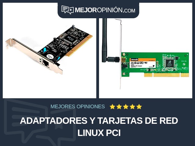 Adaptadores y tarjetas de red Linux PCI