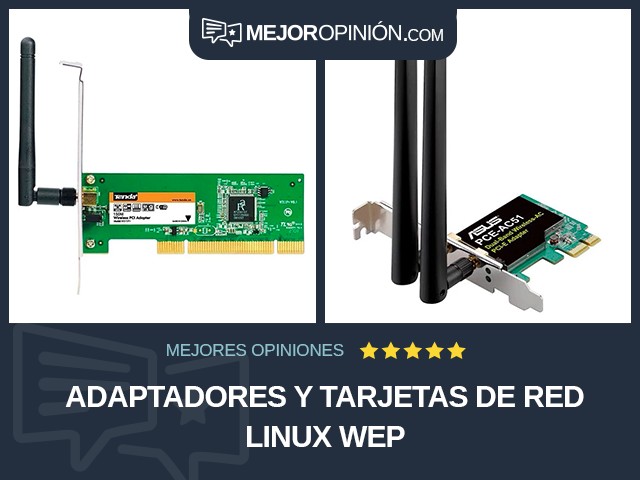 Adaptadores y tarjetas de red Linux WEP