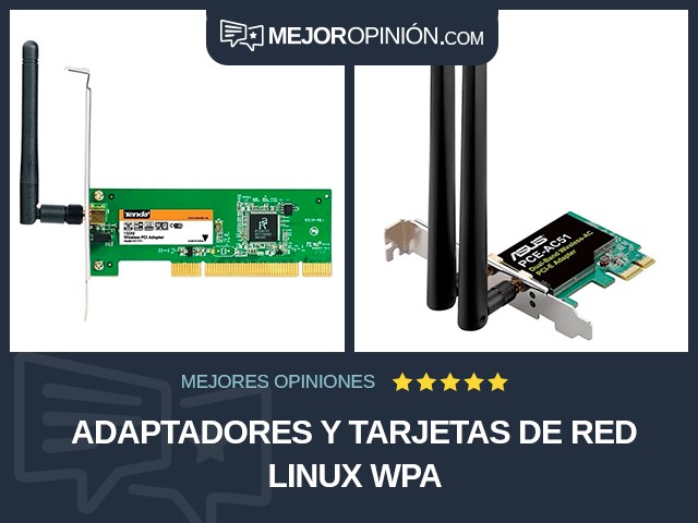 Adaptadores y tarjetas de red Linux WPA