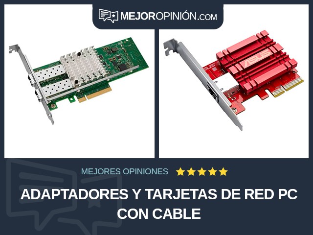 Adaptadores y tarjetas de red PC Con cable