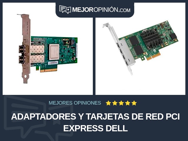 Adaptadores y tarjetas de red PCI Express Dell