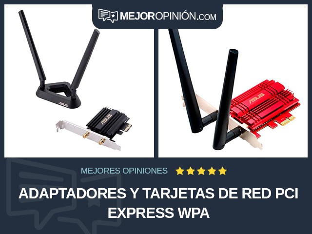 Adaptadores y tarjetas de red PCI Express WPA