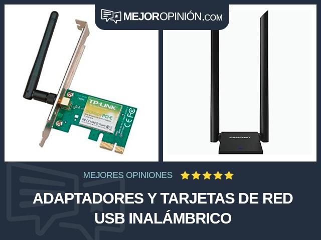 Adaptadores y tarjetas de red USB Inalámbrico