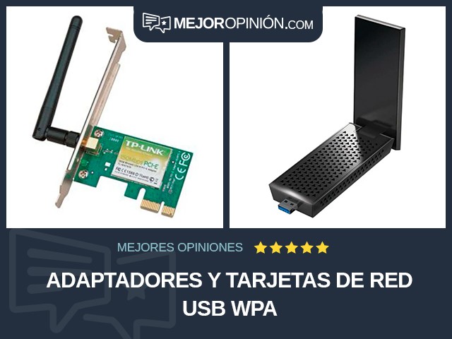 Adaptadores y tarjetas de red USB WPA