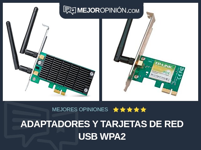 Adaptadores y tarjetas de red USB WPA2