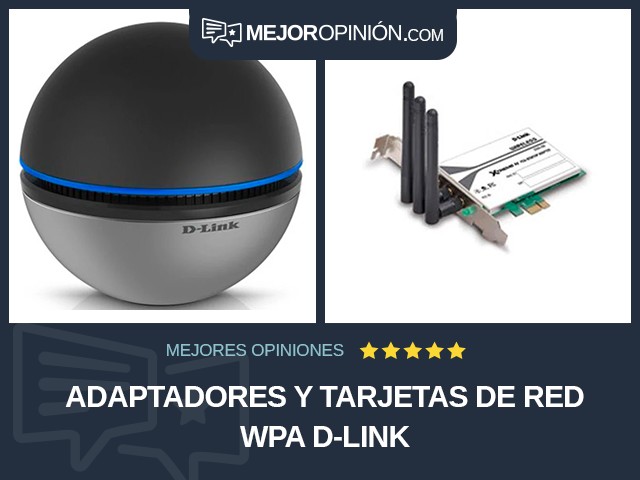 Adaptadores y tarjetas de red WPA D-Link