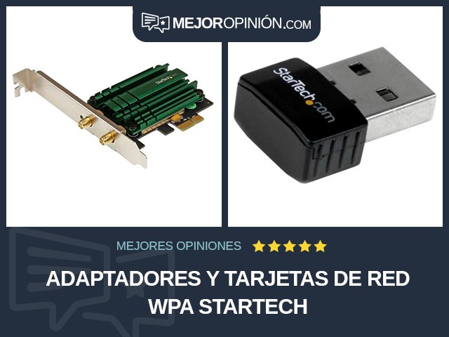 Adaptadores y tarjetas de red WPA StarTech