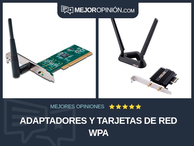 Adaptadores y tarjetas de red WPA