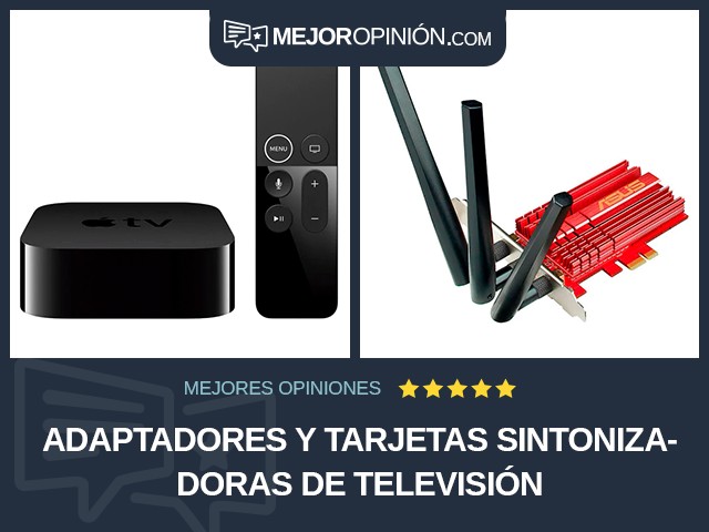 Adaptadores y tarjetas sintonizadoras de televisión