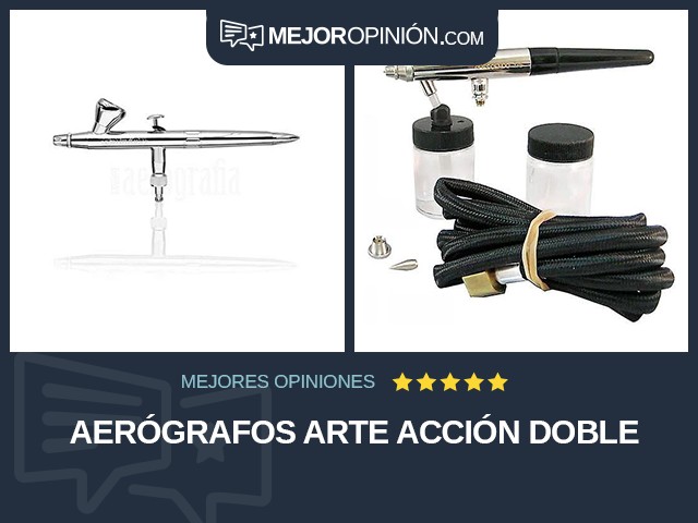 Aerógrafos Arte Acción doble