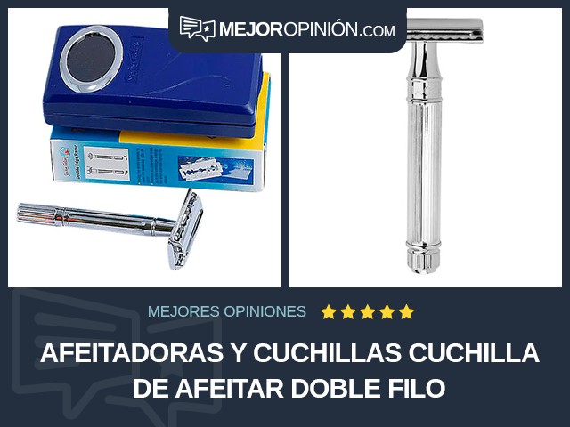 Afeitadoras y cuchillas Cuchilla de afeitar Doble filo