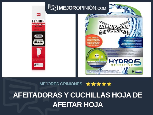 Afeitadoras y cuchillas Hoja de afeitar Hoja