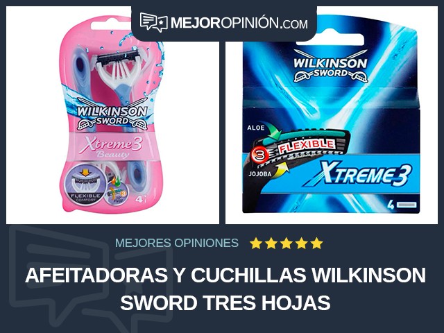 Afeitadoras y cuchillas Wilkinson Sword Tres hojas