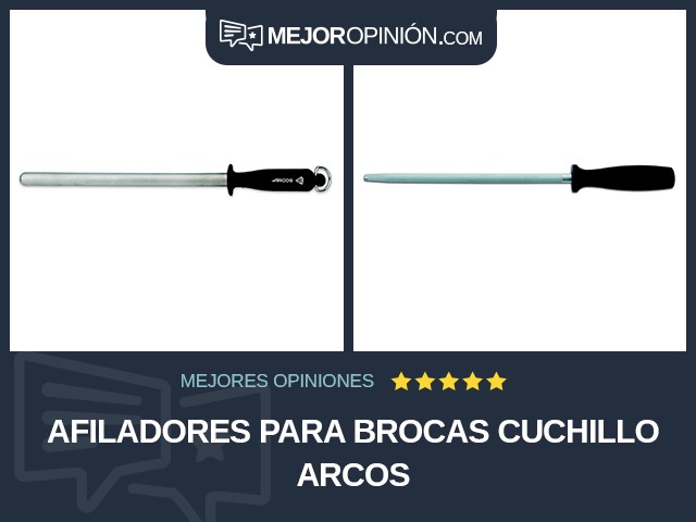 Afiladores para brocas Cuchillo Arcos