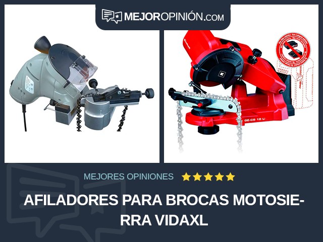 Afiladores para brocas Motosierra vidaXL