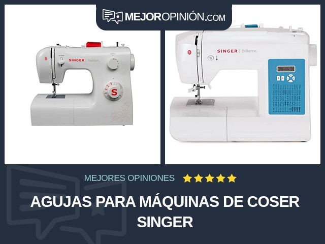 Agujas para máquinas de coser SINGER