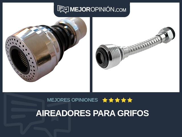 Aireadores para grifos