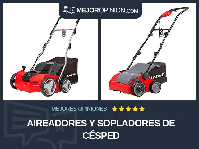 Aireadores y sopladores de césped