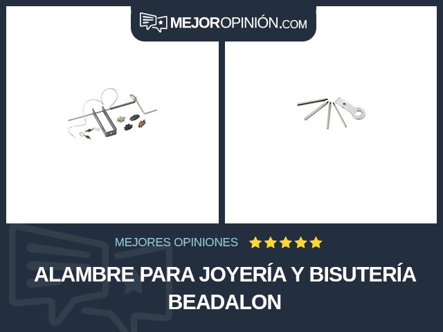 alambre para joyería y bisutería Beadalon