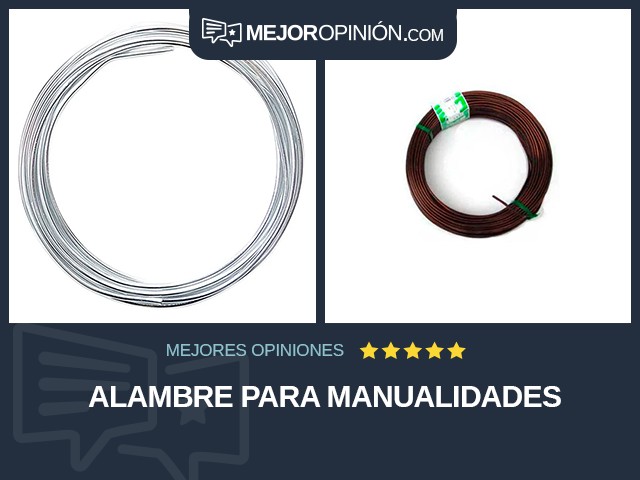 Alambre para manualidades