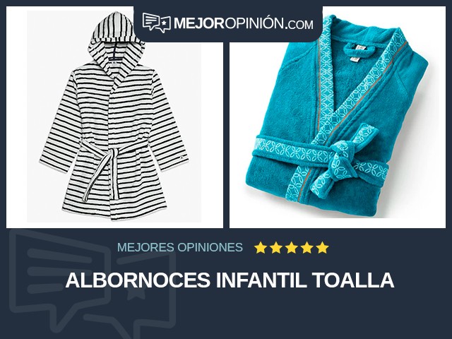 Albornoces Infantil Toalla