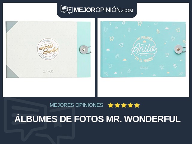 Álbumes de fotos Mr. Wonderful