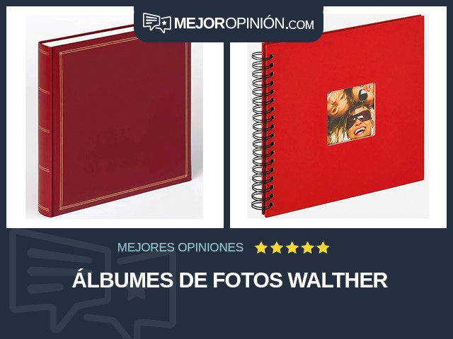 Álbumes de fotos Walther