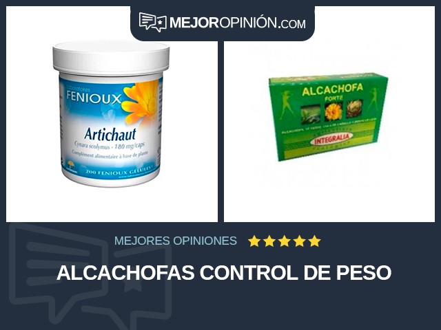 Alcachofas Control de peso
